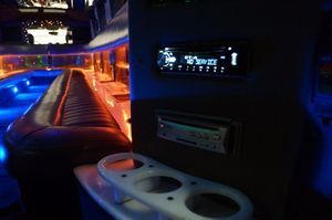 Hummer H2 Limousine inside