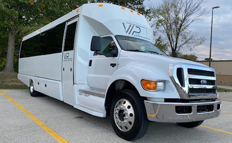 Limo Tiffany Bus White reserve in Wisconsin