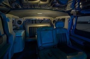 Hummer H2 Limousine inside