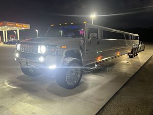 Hummer H2 Limousine inside