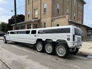 Hummer H2 Limousine inside