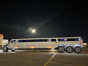 Hummer H2 Limousine inside